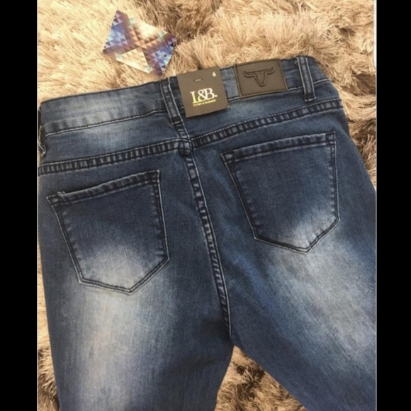 Cheetah patchwork jeans - Picture 2 of 3